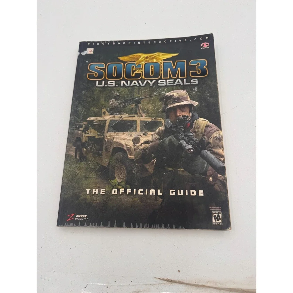 Military Shooter Strategy Guide Lot (3) SOCOM 3, Splinter Cell Blacklist, Ghost